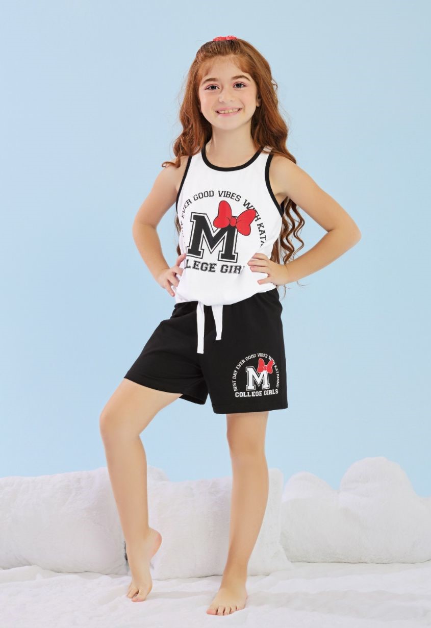 Qızlar üçün pijama Margel