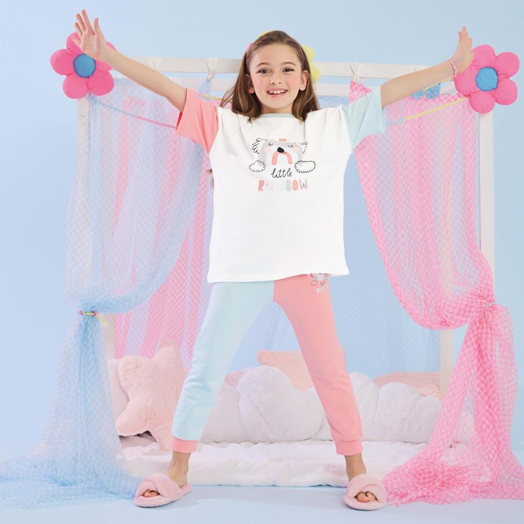 Qızlar üçün pijama Libowbi